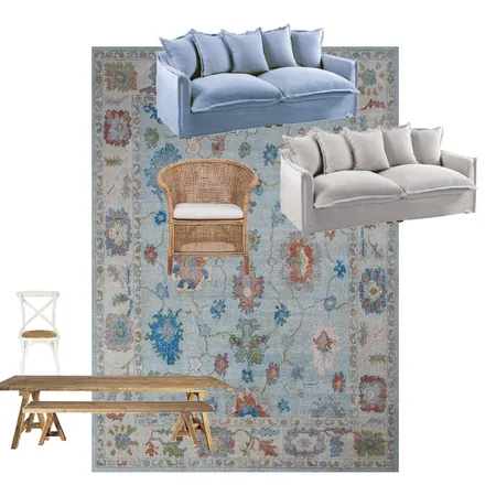 Living Dining Area Interior Design Mood Board by Wanda Sherlock on Style Sourcebook