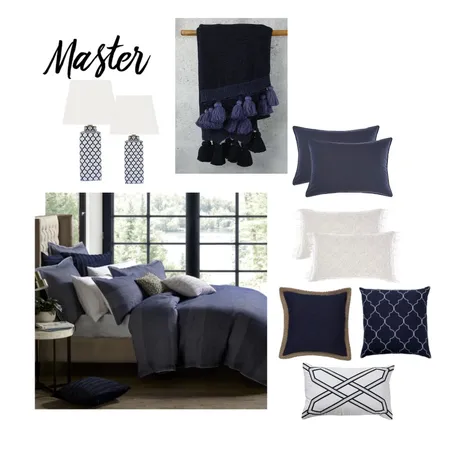 Master Interior Design Mood Board by Suzanne Ladkin on Style Sourcebook