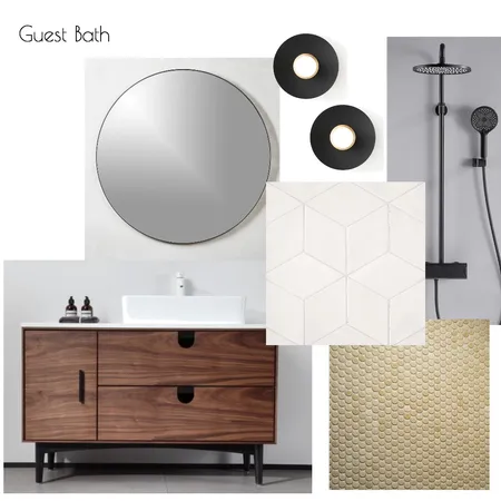 Ochoa's guest Bath 2 Interior Design Mood Board by mahrich on Style Sourcebook