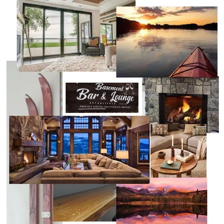 lake house basement Interior Design Mood Board by askargihane on Style Sourcebook