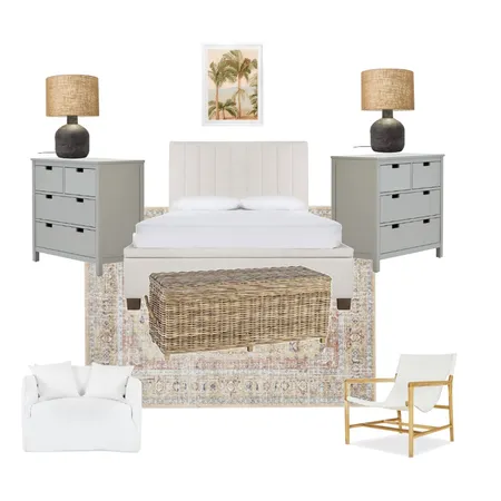 Guest Bedroom #1 Interior Design Mood Board by Georgia Anne on Style Sourcebook