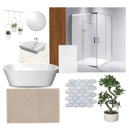 Bathroom Sampleboard Interior Design Mood Board by Nuam Hau Mang on Style Sourcebook