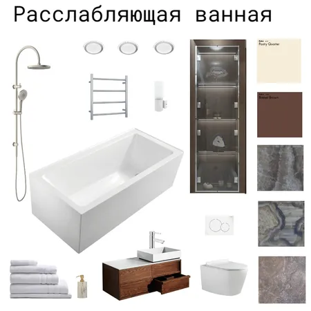 ванная Interior Design Mood Board by Евгения Алеева on Style Sourcebook