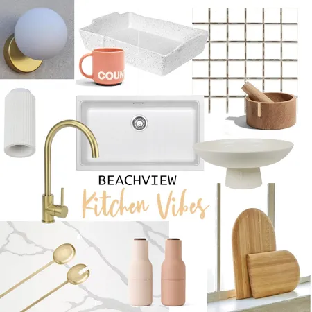 Beachview Kitchen 6 Interior Design Mood Board by EKT on Style Sourcebook