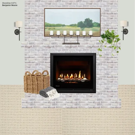 Erica Thomas Fireplace View Interior Design Mood Board by DecorandMoreDesigns on Style Sourcebook