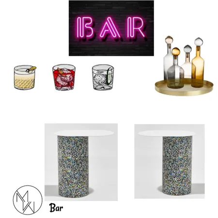 bar Interior Design Mood Board by melw on Style Sourcebook