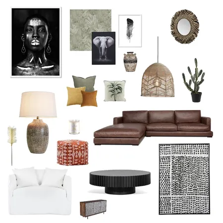 Tribal Interior Design Mood Board by xLatiziax on Style Sourcebook