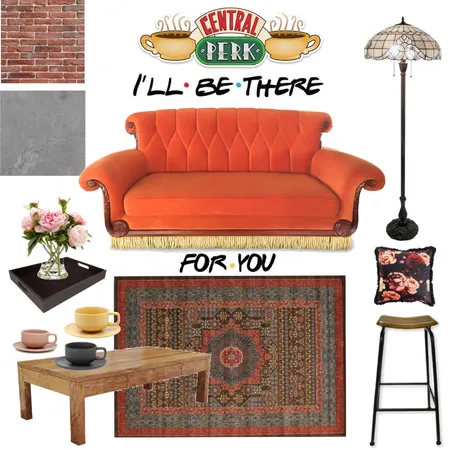 FRIENDS Interior Design Mood Board by Alessia Malara on Style Sourcebook