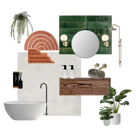 bathroom 1 Interior Design Mood Board by Ònge Interiors on Style Sourcebook