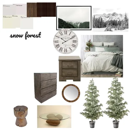 snow forest Interior Design Mood Board by feeqa on Style Sourcebook