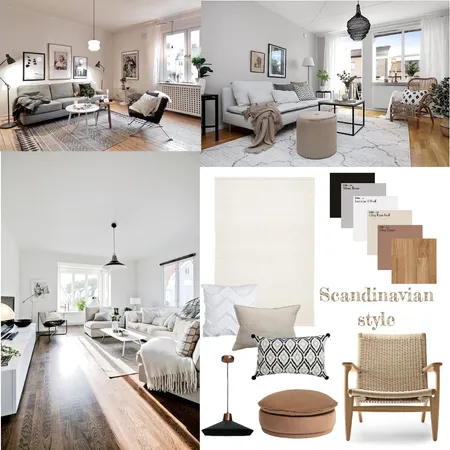 Scandinavian mood board v2 Interior Design Mood Board by EszterMolnar on Style Sourcebook