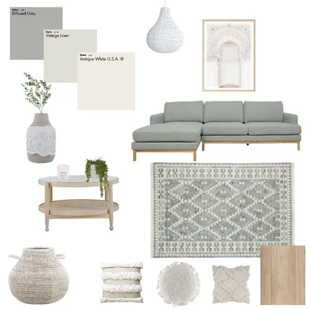 Boho 2 Interior Design Mood Board by Lauren Hooligan on Style Sourcebook