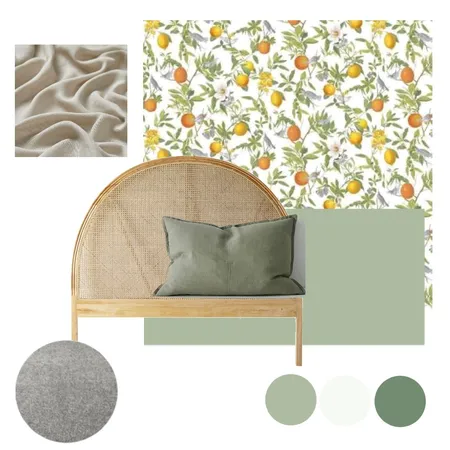 Bed 2 fabrics Interior Design Mood Board by Ashleigh Charlotte on Style Sourcebook