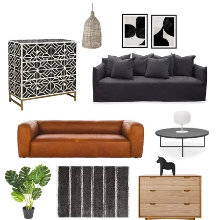 Modern Living Interior Design Mood Board by Krogh's Nest Living on Style Sourcebook