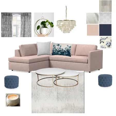 Living room sample board Interior Design Mood Board by pawan on Style Sourcebook