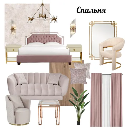 Спальня Interior Design Mood Board by Akula_russ on Style Sourcebook