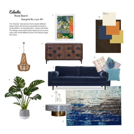 Livingroom Board - Eclectic Interior Design Mood Board by LeanneS on Style Sourcebook