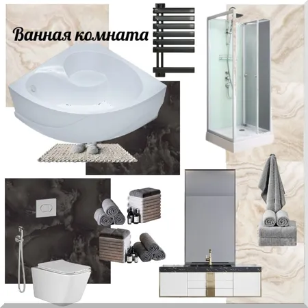 Ванная комната Interior Design Mood Board by Akula_russ on Style Sourcebook