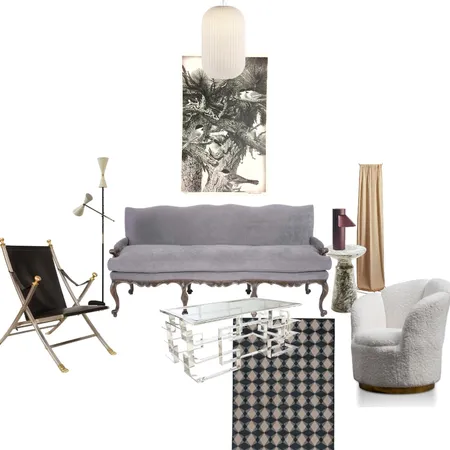 Eclectic Interior Design Mood Board by P on Style Sourcebook