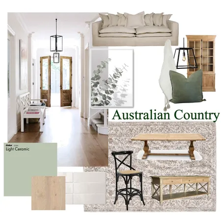 country Interior Design Mood Board by louisebliim on Style Sourcebook