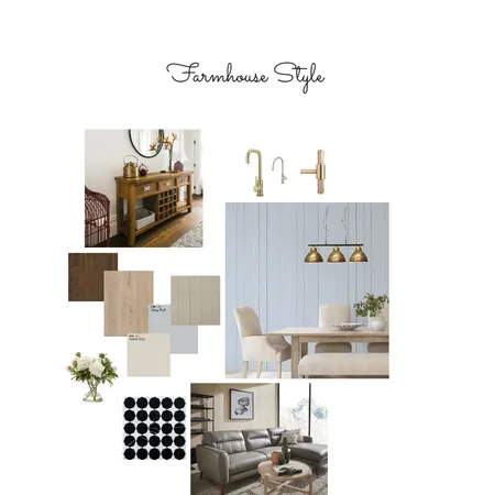 Farmhouse Style Interior Design Mood Board by Cindy Pretorius on Style Sourcebook