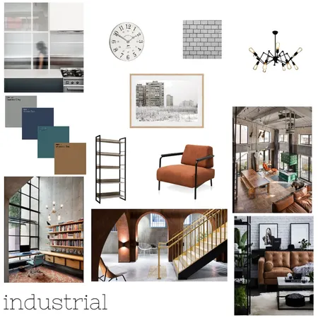 industrial Interior Design Mood Board by eavril on Style Sourcebook