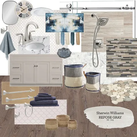 2nd Floor Bathrooms Interior Design Mood Board by AAR STONE BOUTIQUE on Style Sourcebook