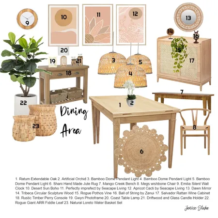 Moodboard_DiningArea Interior Design Mood Board by JaniceStuka on Style Sourcebook