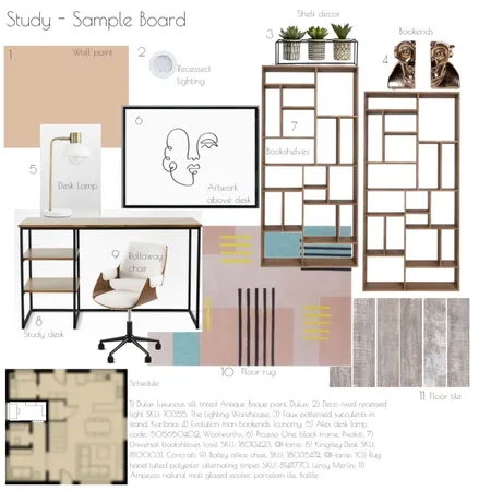 Study Sample Board Interior Design Mood Board by Poragirl on Style Sourcebook