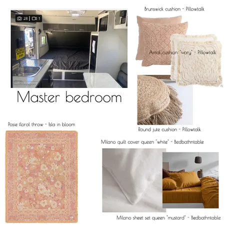 Master bedroom Interior Design Mood Board by Simplecasita on Style Sourcebook