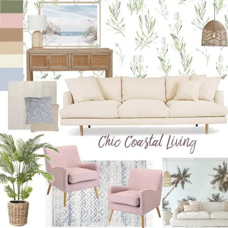 Chic Coastal Living Interior Design Mood Board by GCM Interiors on Style Sourcebook