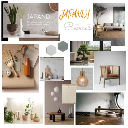 JAPANDI RETREAT Interior Design Mood Board by Satnam kaur on Style Sourcebook