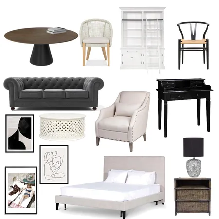 Modern French Interior Design Mood Board by Claramedina94 on Style Sourcebook