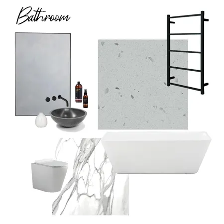 grey bath Interior Design Mood Board by nikitakulkov on Style Sourcebook