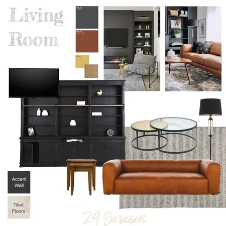 24Sarazen_Bedroom Interior Design Mood Board by NicoleM on Style Sourcebook