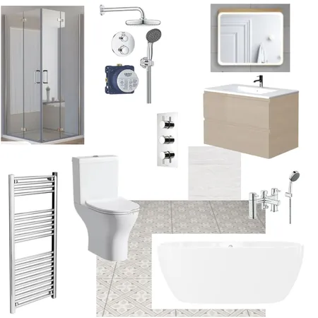 Darch Bathroom Interior Design Mood Board by Steph Smith on Style Sourcebook