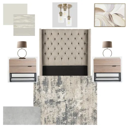 Main Bed Interior Design Mood Board by Nuwach Interiors on Style Sourcebook