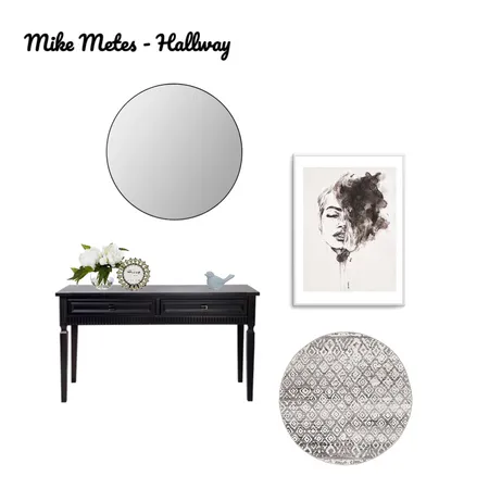 Mike Mettes Hallway Interior Design Mood Board by LesleyTennant on Style Sourcebook