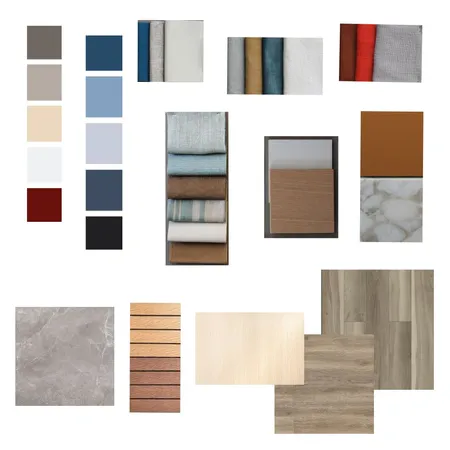 Modern Contemporary Swatch Board Interior Design Mood Board by Alvin Biene on Style Sourcebook