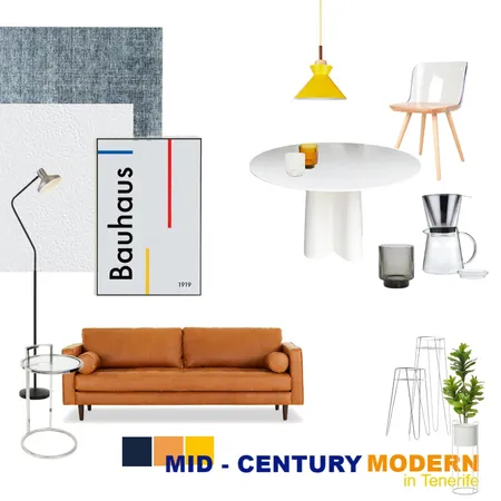 MID CENTURY Interior Design Mood Board by jeongeun on Style Sourcebook