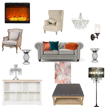 TRADITIONAL STYLE LOUNGE Interior Design Mood Board by Hazel Zidyah on Style Sourcebook