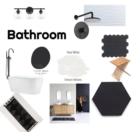 Master Bath Interior Design Mood Board by dakotadavid14 on Style Sourcebook