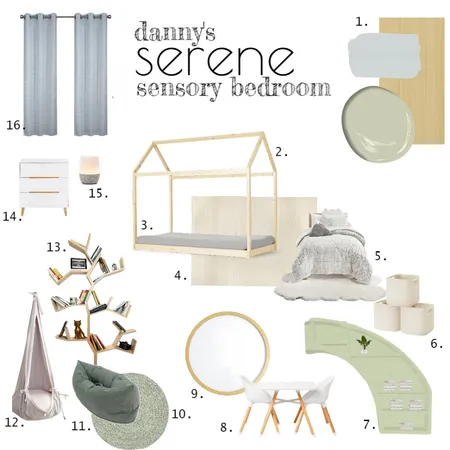 Danny bedroom Interior Design Mood Board by NDrakoDesigns on Style Sourcebook