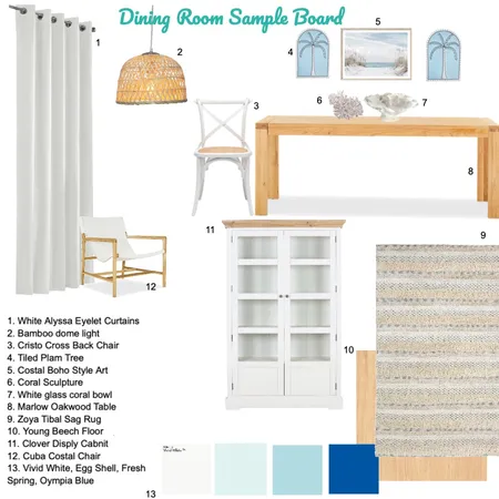 Dining Interior Design Mood Board by kellyengst on Style Sourcebook