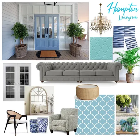 Hamptons 2 Interior Design Mood Board by Vijay on Style Sourcebook