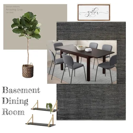 Kullen and Ruth Basement Dining Space Interior Design Mood Board by TaraJSpohr on Style Sourcebook