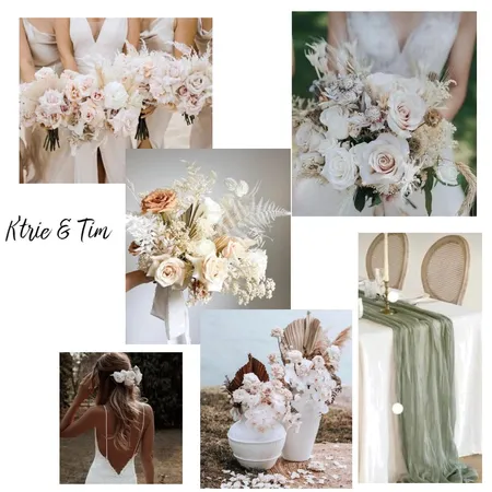 K'trie & Tim Interior Design Mood Board by harperandrosefloral on Style Sourcebook