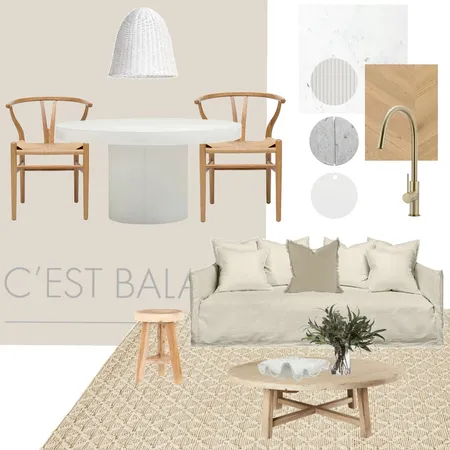 Coastal Studio Interior Design Mood Board by Vienna Rose Interiors on Style Sourcebook