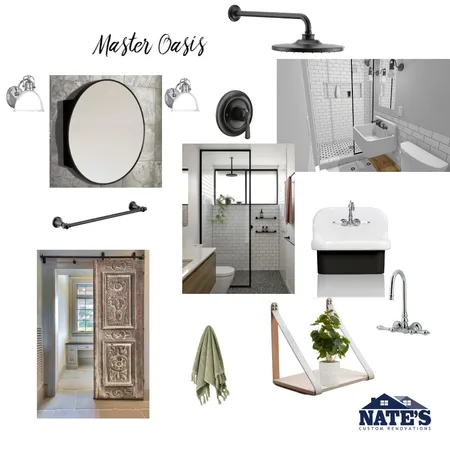 Chelola Master Bath Interior Design Mood Board by lincolnrenovations on Style Sourcebook