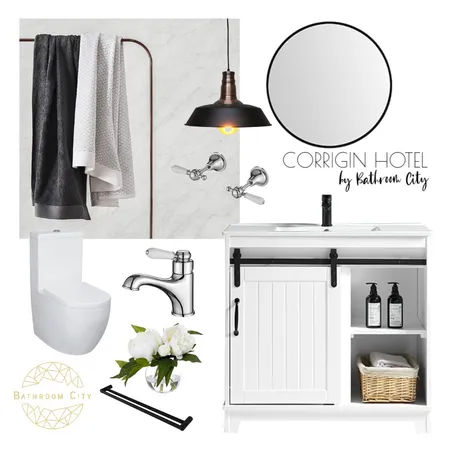 CORRIGIN HOTEL Interior Design Mood Board by Bathroom City on Style Sourcebook